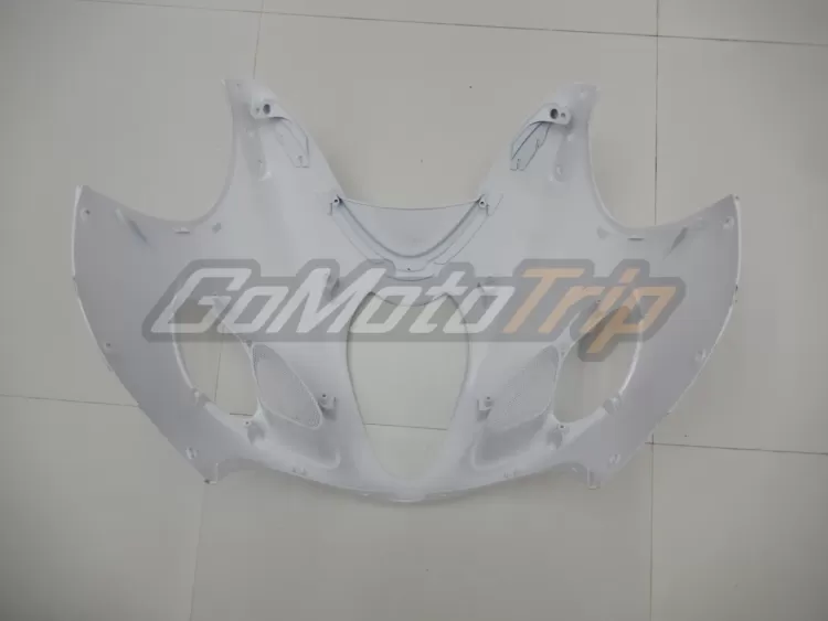 1999 2007 Suzuki Hayabusa White Silver Fairing Kit 8