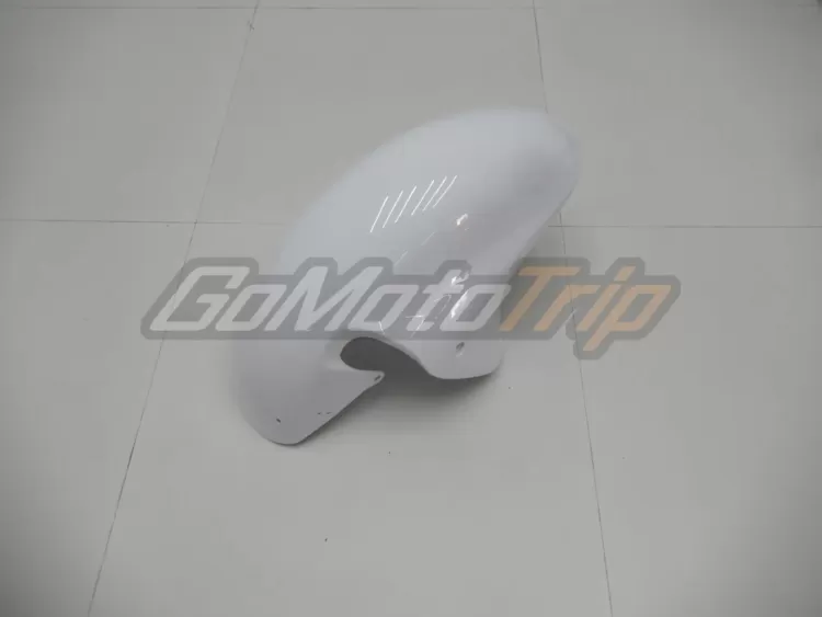 1999 2007 Suzuki Hayabusa White Silver Fairing Kit 9