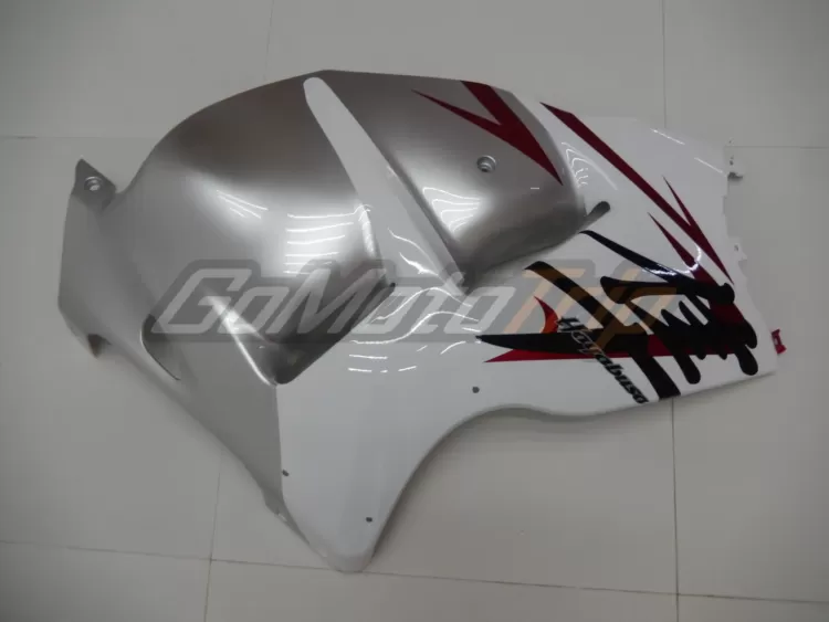 1999 2007 Suzuki Hayabusa White Silver Fairing2 Kit 9