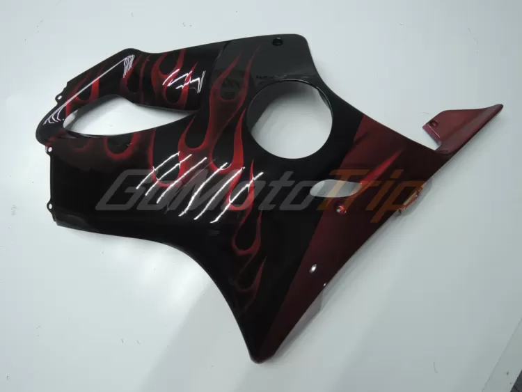 2001 2003 Honda Cbr600f4i Red Flame Fairing 7