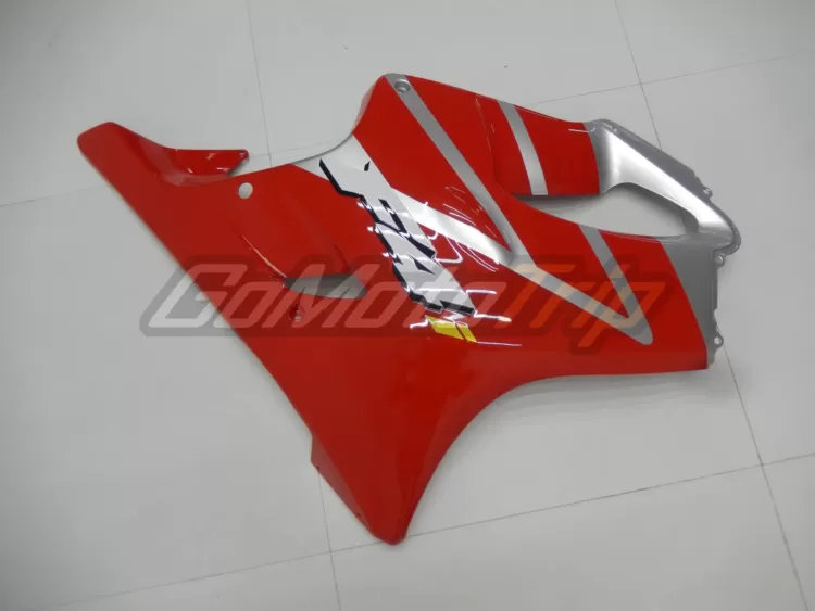 2001 2003 Honda Cbr600f4i Silver Red Fairing 11