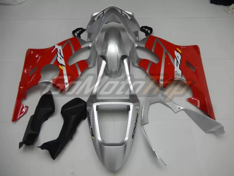 2001 2003 Honda Cbr600f4i Silver Red Fairing 6