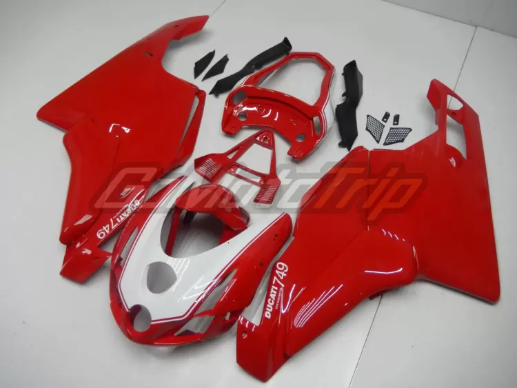 2003 2004 Ducati 749 Red Fairing 2