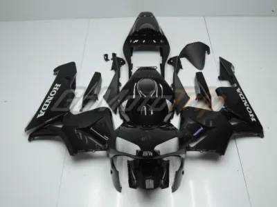 2003 2004 Honda Cbr600rr Black Fairing 1