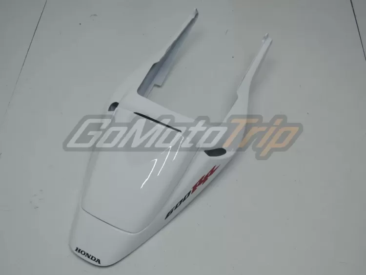 2003 2004 Honda Cbr600rr White Black Fairing 14