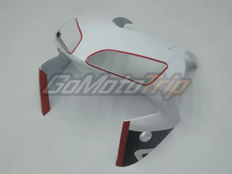 2003 2004 Honda Cbr600rr White Black Fairing 4