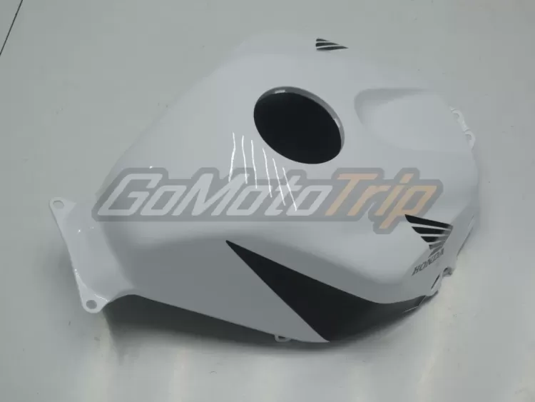 2003 2004 Honda Cbr600rr White Black Fairing 7