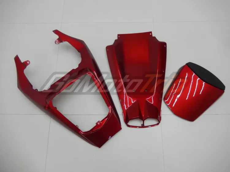 2003 2005 Yamaha Yzf R6 Pearl Red Fairing Kit 15