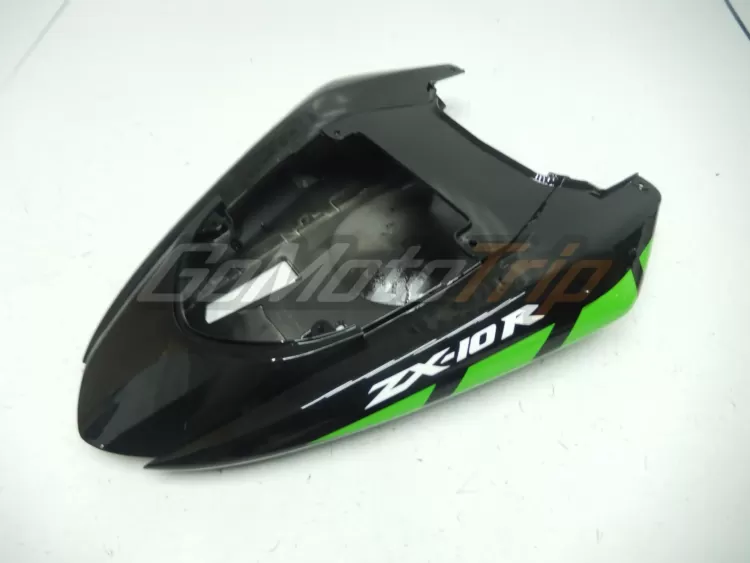 2004 2005 Kawasaki Ninja Zx 10r Black Green Fairing 16