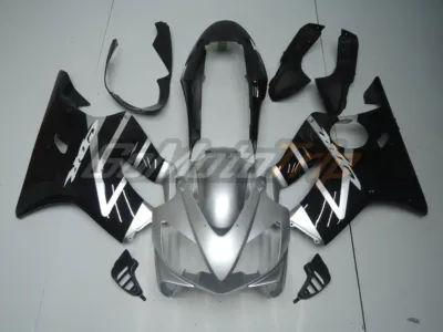 2004 2007 Honda Cbr600f4i Black Silver Fairing 1