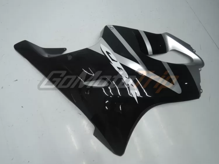 2004 2007 Honda Cbr600f4i Black Silver Fairing 8