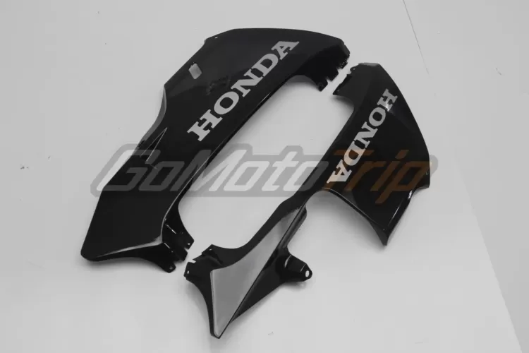 2005 2006 Honda Cbr600rr Black Silver Fairing2 12