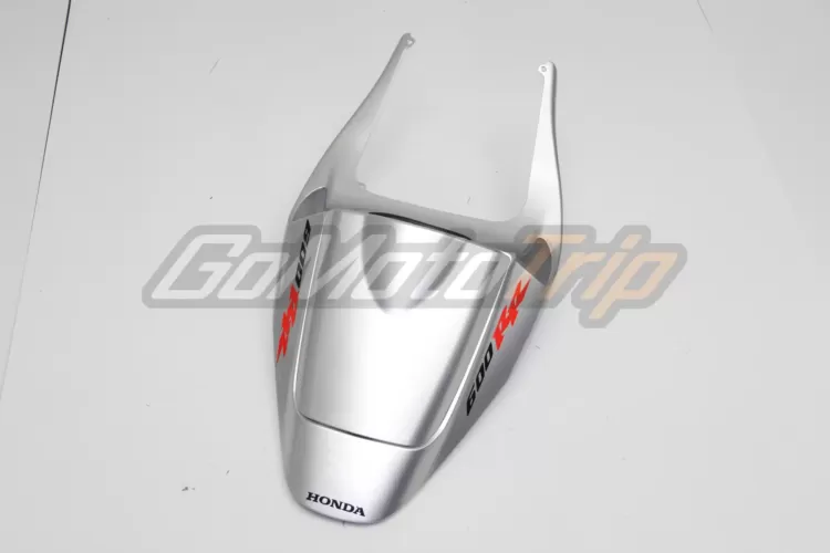 2005 2006 Honda Cbr600rr Black Silver Fairing2 14