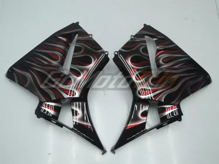 2005 2006 Honda Cbr600rr Flame Fairing 8