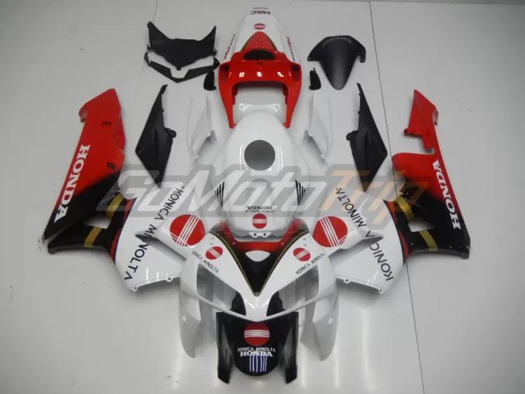 2005 2006 Honda Cbr600rr Konica Minolta Livery Fairing2 1