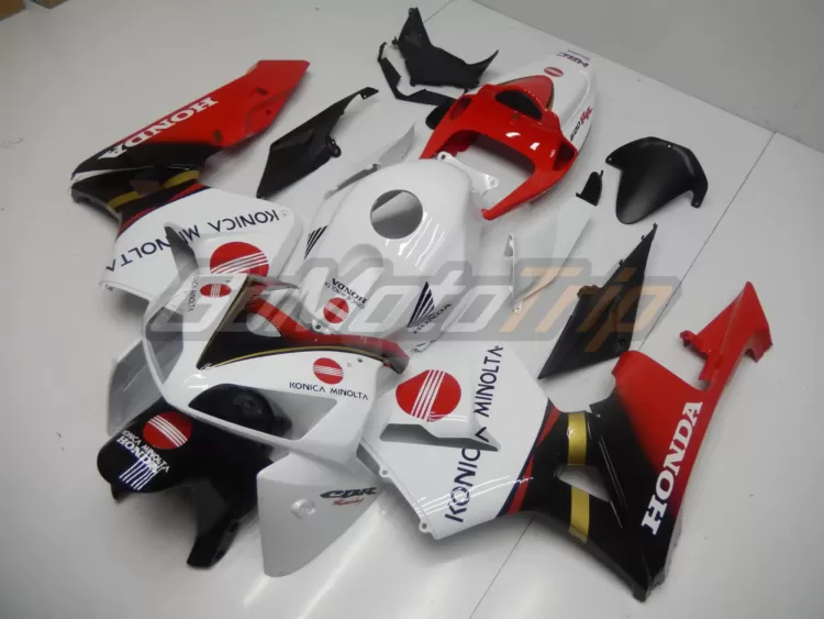 2005 2006 Honda Cbr600rr Konica Minolta Livery Fairing2 2