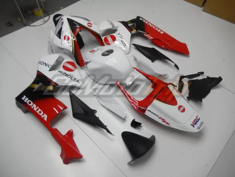 2005 2006 Honda Cbr600rr Konica Minolta Livery Fairing2 4