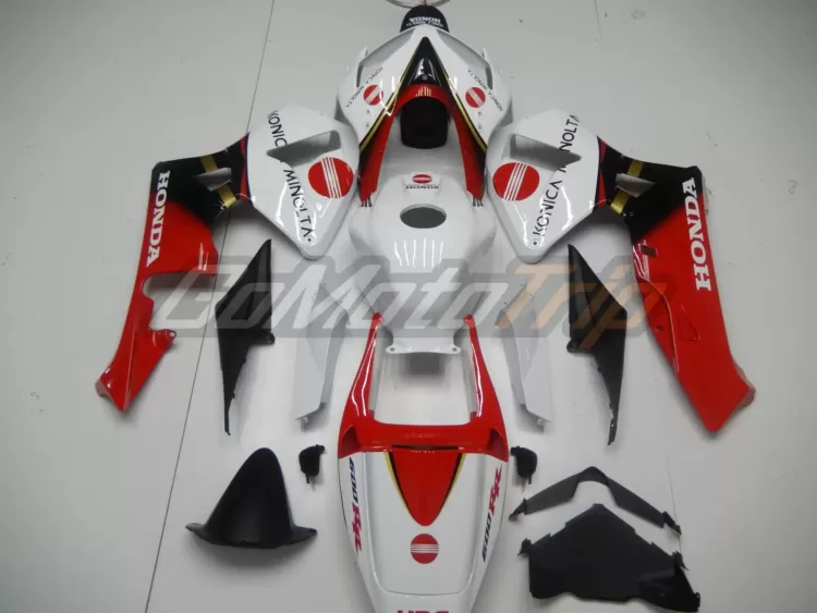 2005 2006 Honda Cbr600rr Konica Minolta Livery Fairing2 6