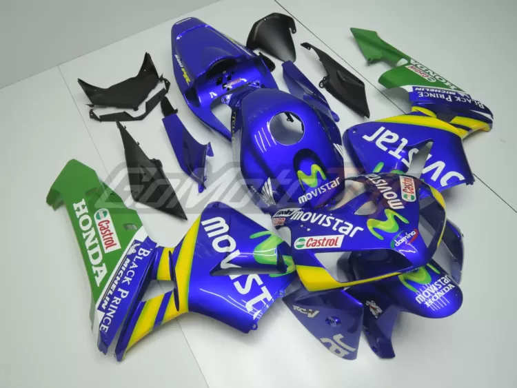 2005 2006 Honda Cbr600rr Movistar Fairing 3