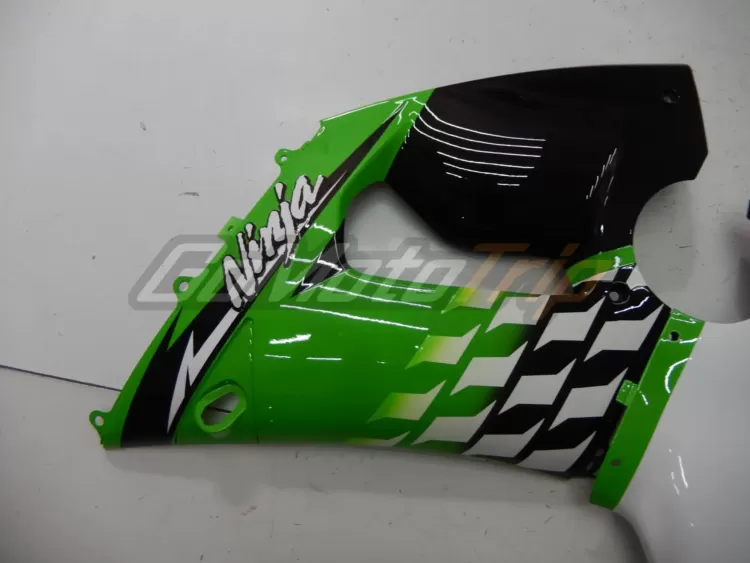 2005 2006 Kawasaki Ninja Zx 6r Lime Green Fairing 10