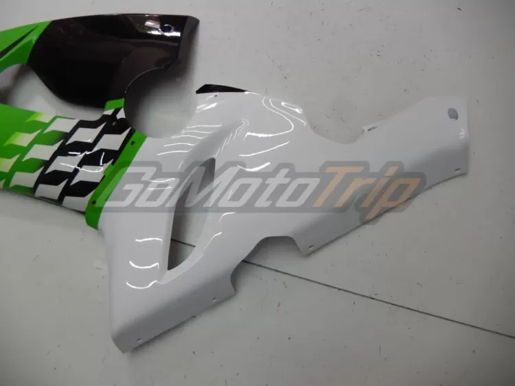 2005 2006 Kawasaki Ninja Zx 6r Lime Green Fairing 11