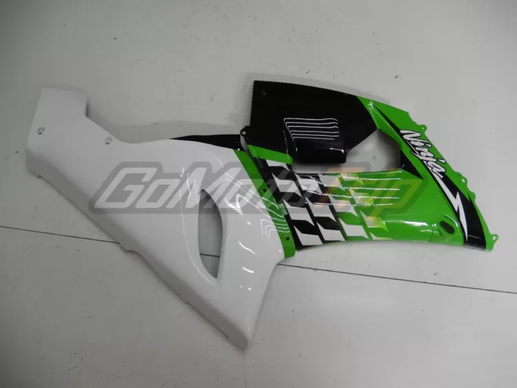 2005 2006 Kawasaki Ninja Zx 6r Lime Green Fairing 12