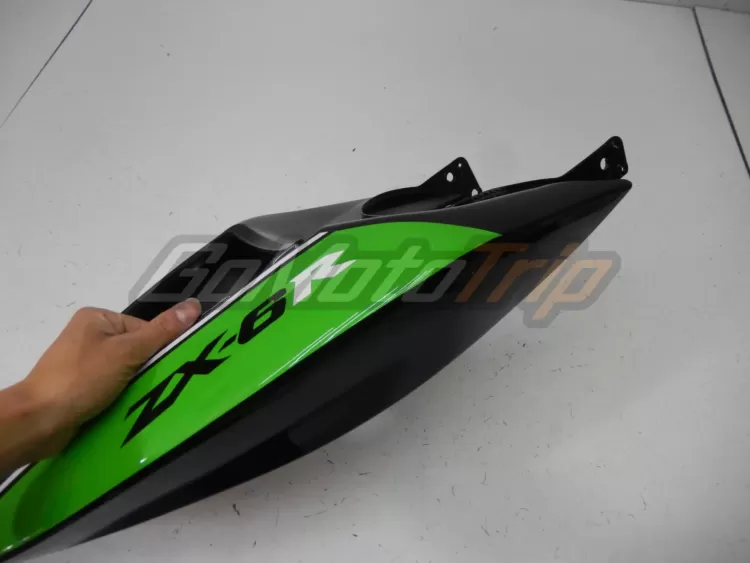 2005 2006 Kawasaki Ninja Zx 6r Lime Green Fairing 16