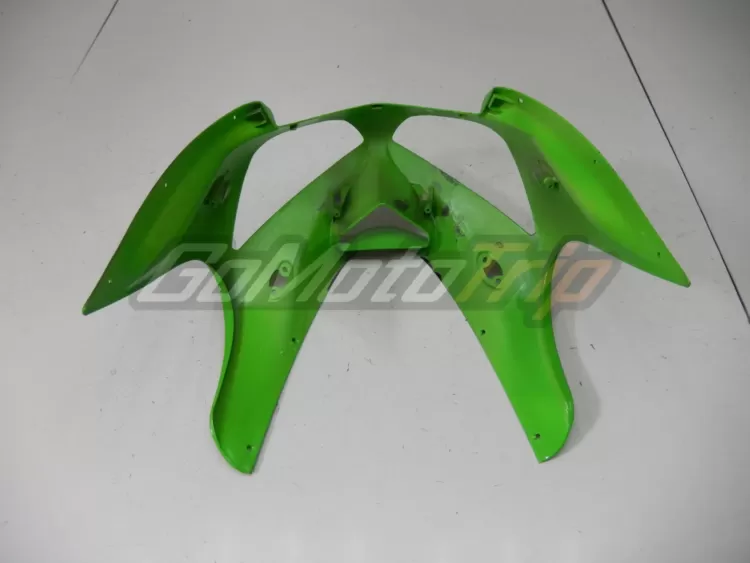 2005 2006 Kawasaki Ninja Zx 6r Lime Green Fairing 6