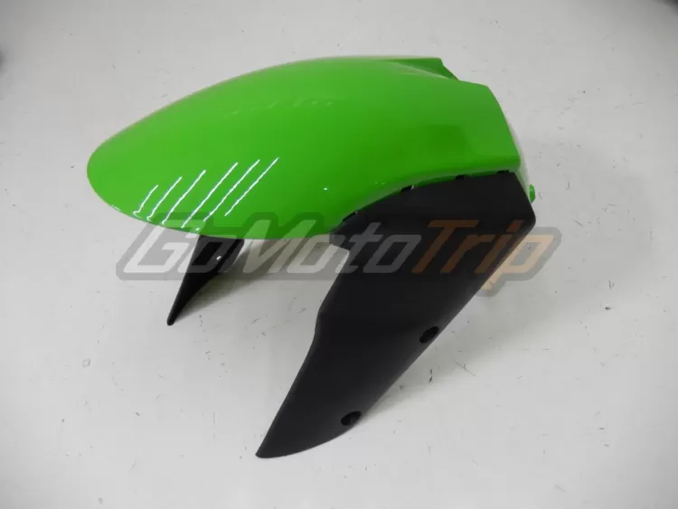 2005 2006 Kawasaki Ninja Zx 6r Lime Green Fairing 7