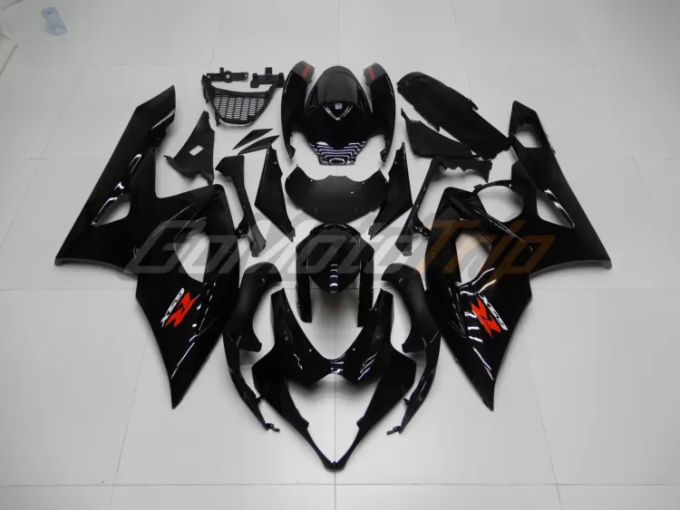 2005 2006 Suzuki Gsx R1000 Black Fairing2 1