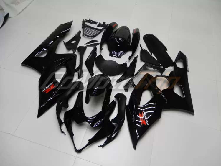 2005 2006 Suzuki Gsx R1000 Black Fairing2 2