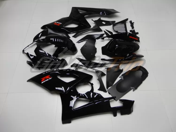 2005 2006 Suzuki Gsx R1000 Black Fairing2 4