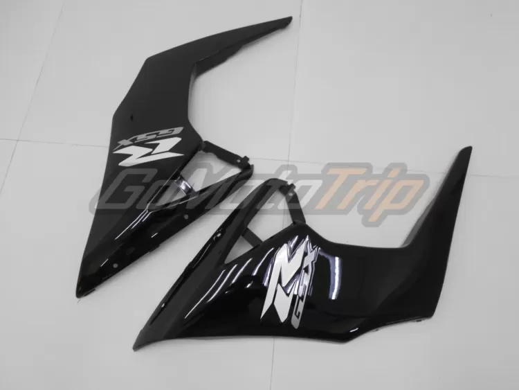 2005 2006 Suzuki Gsx R1000 Black White Fairing Kit 12