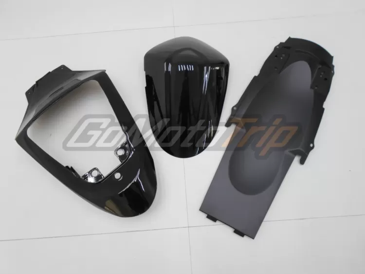 2005 2006 Suzuki Gsx R1000 Black White Fairing Kit 15