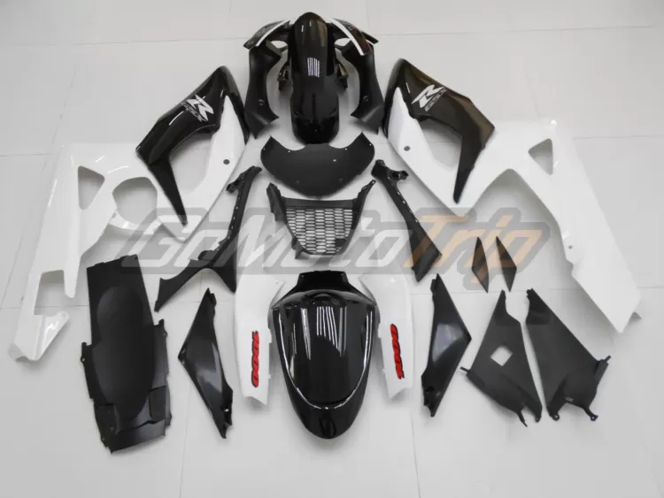 2005 2006 Suzuki Gsx R1000 Black White Fairing Kit 6