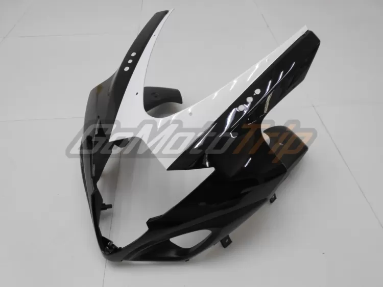 2005 2006 Suzuki Gsx R1000 Black White Fairing Kit 7