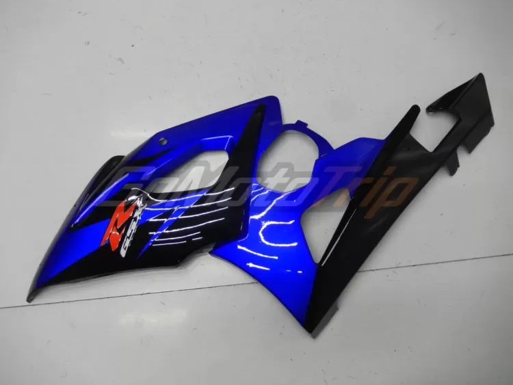 2005 2006 Suzuki Gsx R1000 Blue Black Fairing 10