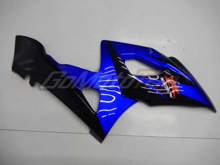 2005 2006 Suzuki Gsx R1000 Blue Black Fairing 13