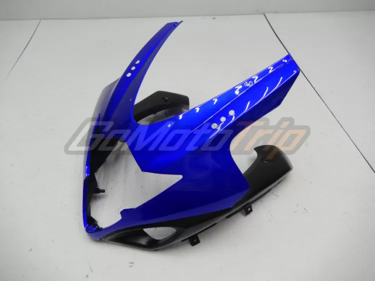 2005 2006 Suzuki Gsx R1000 Blue Black Fairing 4