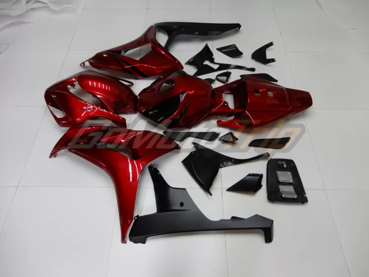 2006 2007 Honda Cbr1000rr Pearl Red Fairing2 4