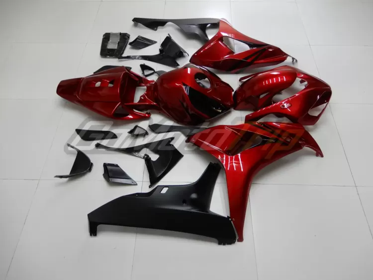 2006 2007 Honda Cbr1000rr Pearl Red Fairing2 5