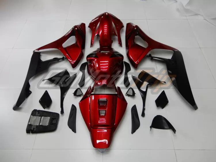 2006 2007 Honda Cbr1000rr Pearl Red Fairing2 6