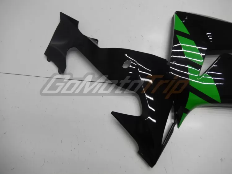 2006 2007 Kawasaki Ninja Zx 10r Black Green Fairing 12