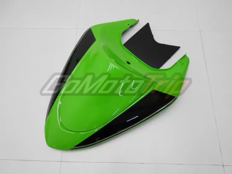 2006 2007 Kawasaki Ninja Zx 10r Black Green Fairing3 15