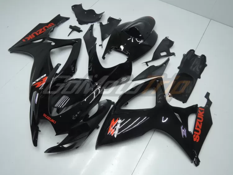 2006 2007 Suzuki K6 Black Fairing 2