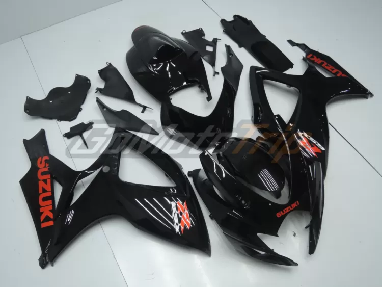 2006 2007 Suzuki K6 Black Fairing 3