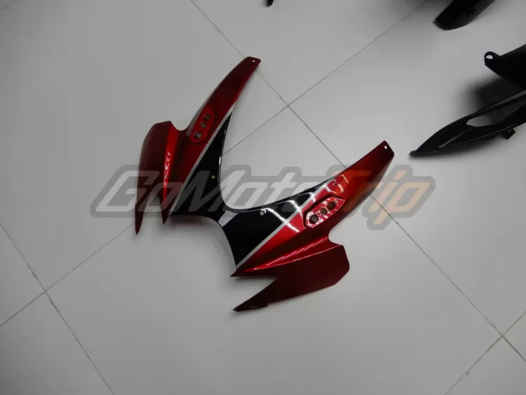 2006 2007 Suzuki K6 Black Red Fairing Kit 7