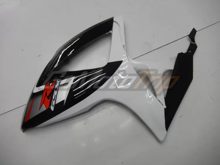 2006 2007 Suzuki K6 Black White Fairing 11