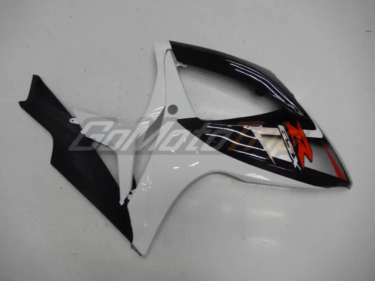 2006 2007 Suzuki K6 Black White Fairing 12