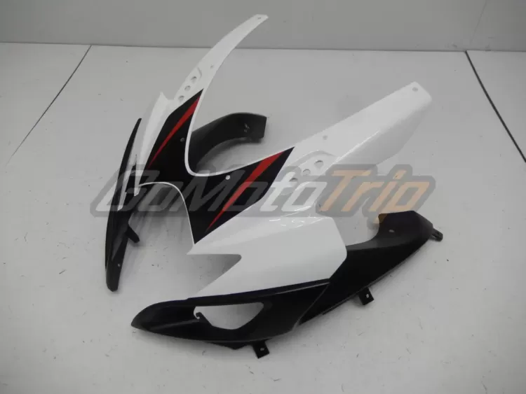 2006 2007 Suzuki K6 Black White Fairing 5